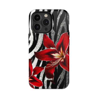 Zebra Rouge iPhone Case
