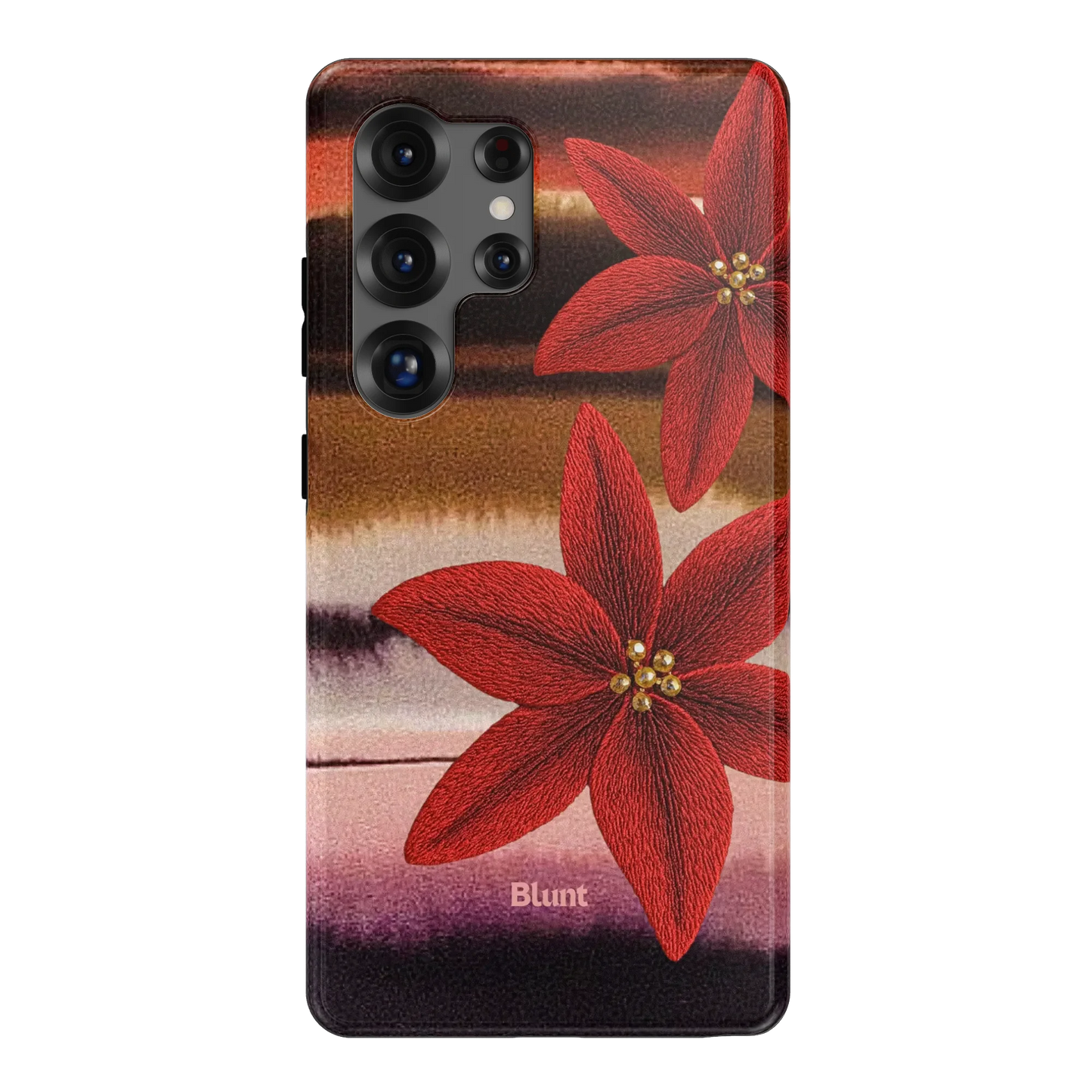 Crimson Bloom Samsung Case