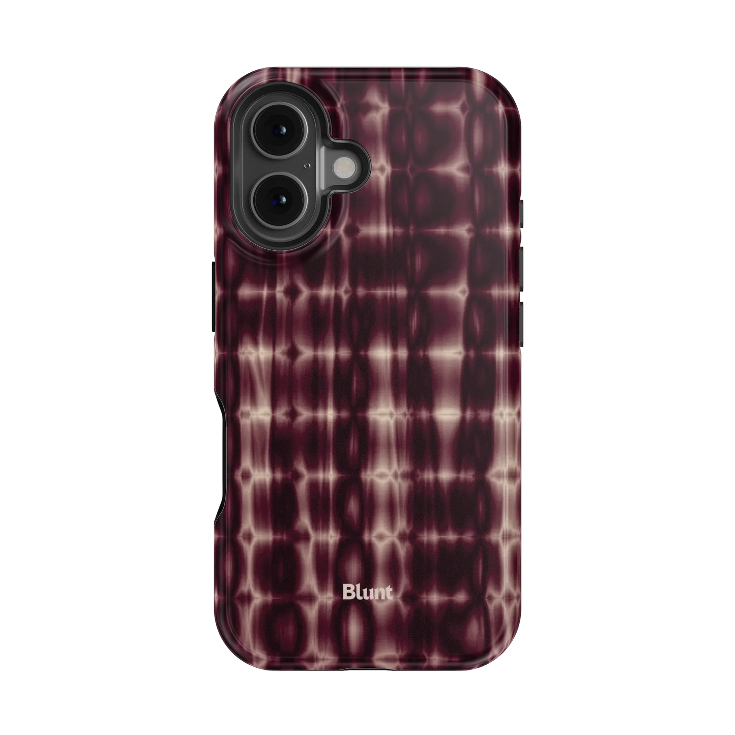 Purple Ripple iPhone Case