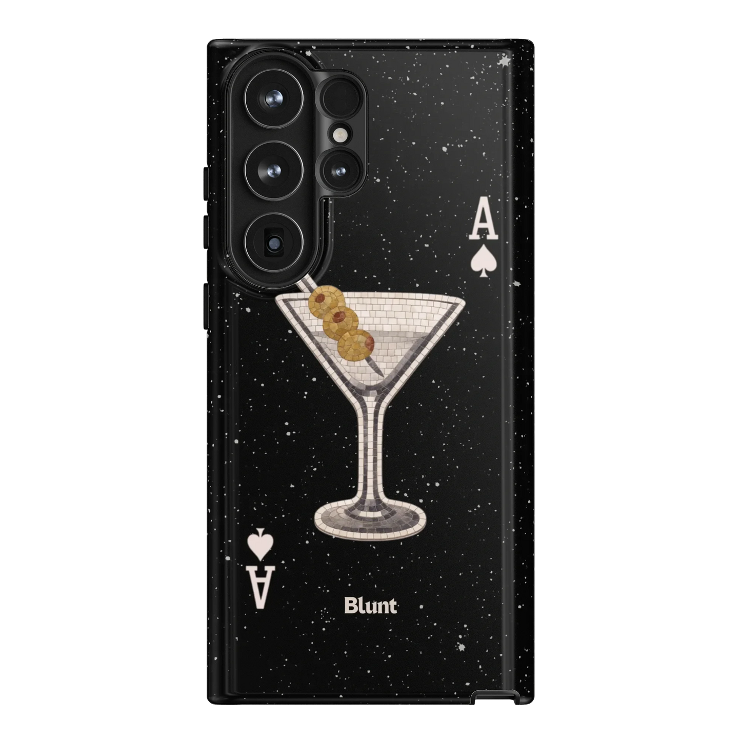 Black Dirty Martini Samsung Case
