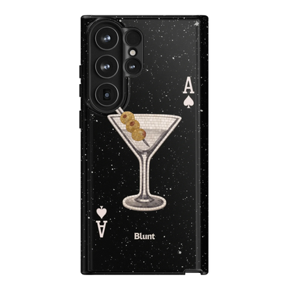 Black Dirty Martini Samsung Case