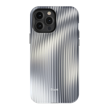 Silver Pulse iPhone Case