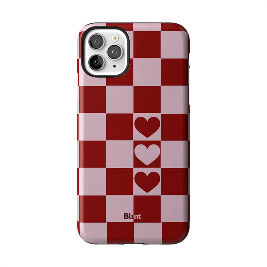 Checker Love iPhone Case gallery - Iphone_11_Pro_Max_1