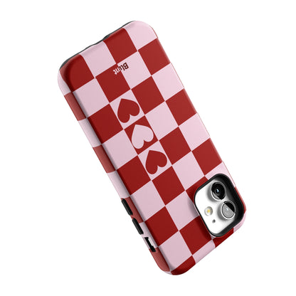 Checker Love iPhone Case gallery - Iphone_12_Iphone_5