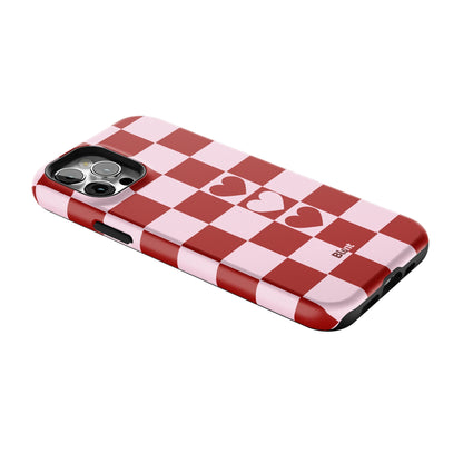 Checker Love iPhone Case gallery - Iphone_12_Pro_2