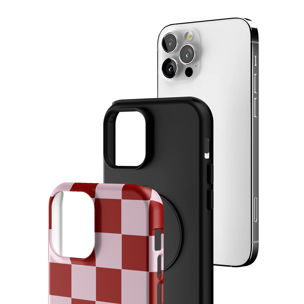 Checker Love iPhone Case gallery - Iphone_12_Pro_3