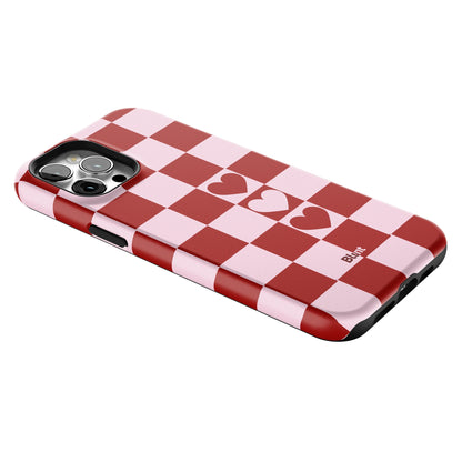 Checker Love iPhone Case gallery - Iphone_12_Pro_Max_2