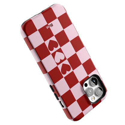 Checker Love iPhone Case gallery - Iphone_12_Pro_Max_5