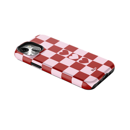 Checker Love iPhone Case gallery - Iphone_13_Mini_Air_Plus_2