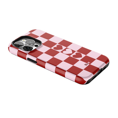 Checker Love iPhone Case gallery - Iphone_13_Pro_2