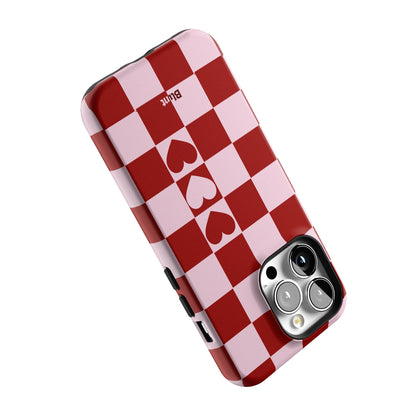 Checker Love iPhone Case gallery - Iphone_13_Pro_5