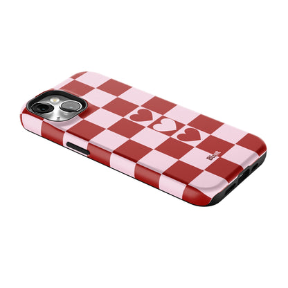 Checker Love iPhone Case gallery - Iphone_14_Iphone_2