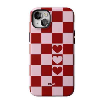 Checker Love iPhone Case gallery - Iphone_14_Mini_Air_Plus_1