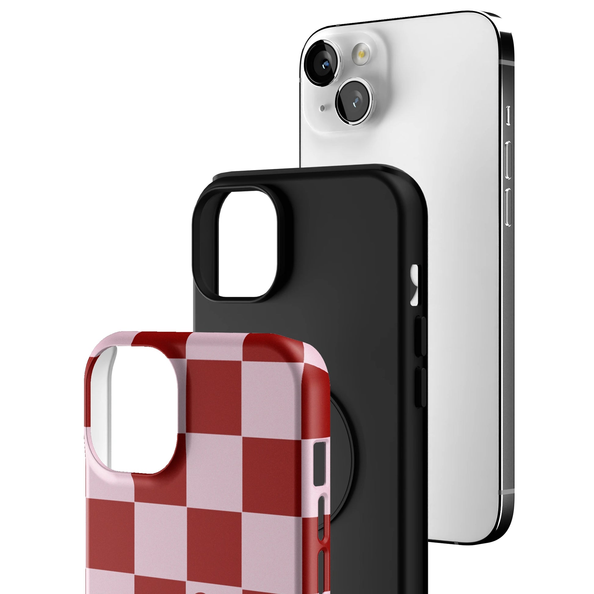 Checker Love iPhone Case gallery - Iphone_14_Mini_Air_Plus_3