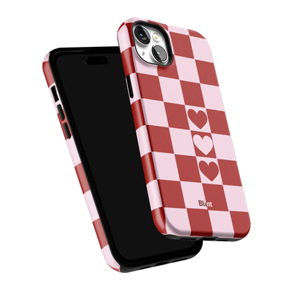 Checker Love iPhone Case gallery - Iphone_14_Mini_Air_Plus_6