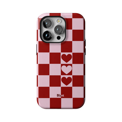 Checker Love iPhone Case gallery - Iphone_14_Pro_1