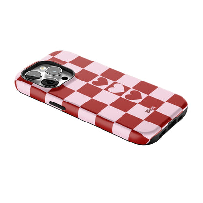 Checker Love iPhone Case gallery - Iphone_14_Pro_2