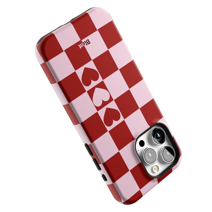 Checker Love iPhone Case gallery - Iphone_15_Pro_Max_5