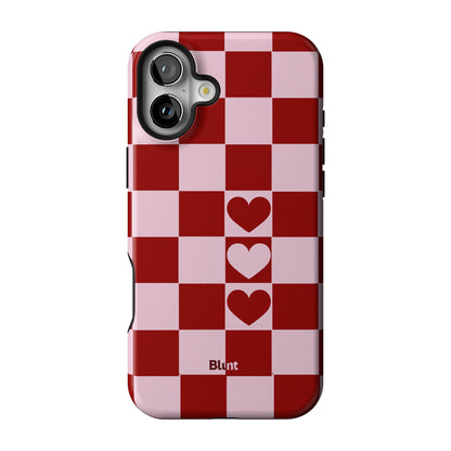 Checker Love iPhone Case gallery - Iphone_16_Mini_Air_Plus_1