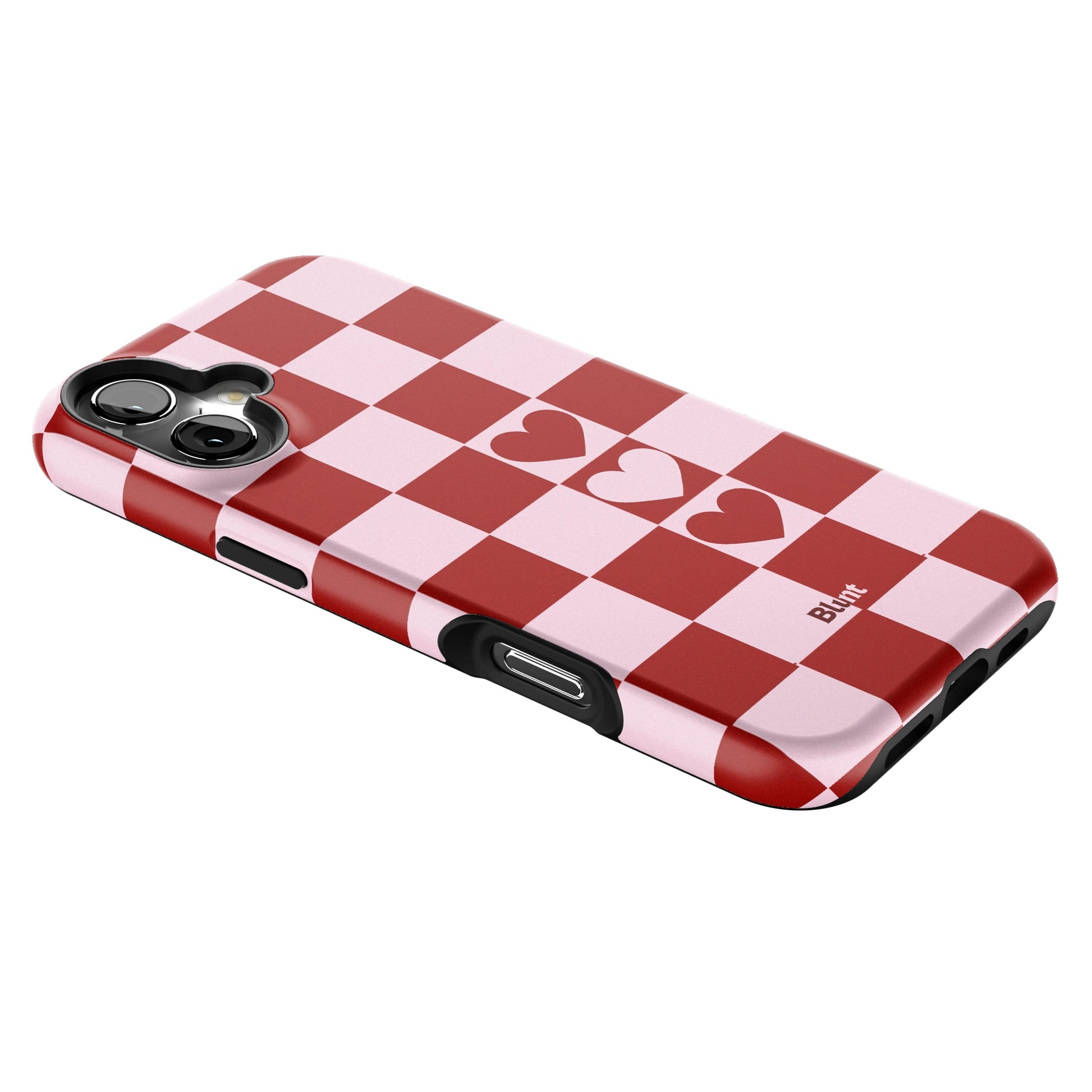 Checker Love iPhone Case gallery - Iphone_16_Mini_Air_Plus_2