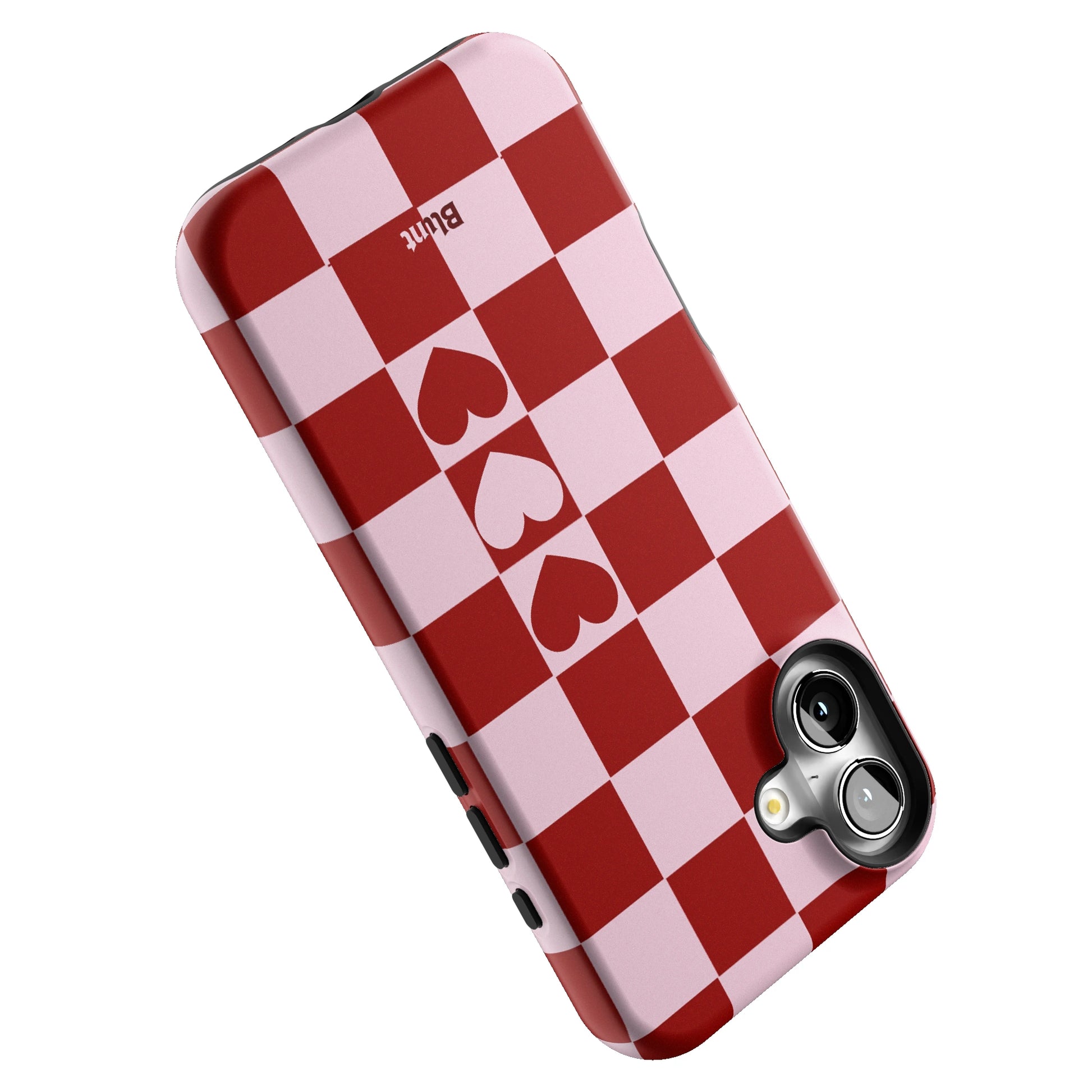 Checker Love iPhone Case gallery - Iphone_16_Mini_Air_Plus_5