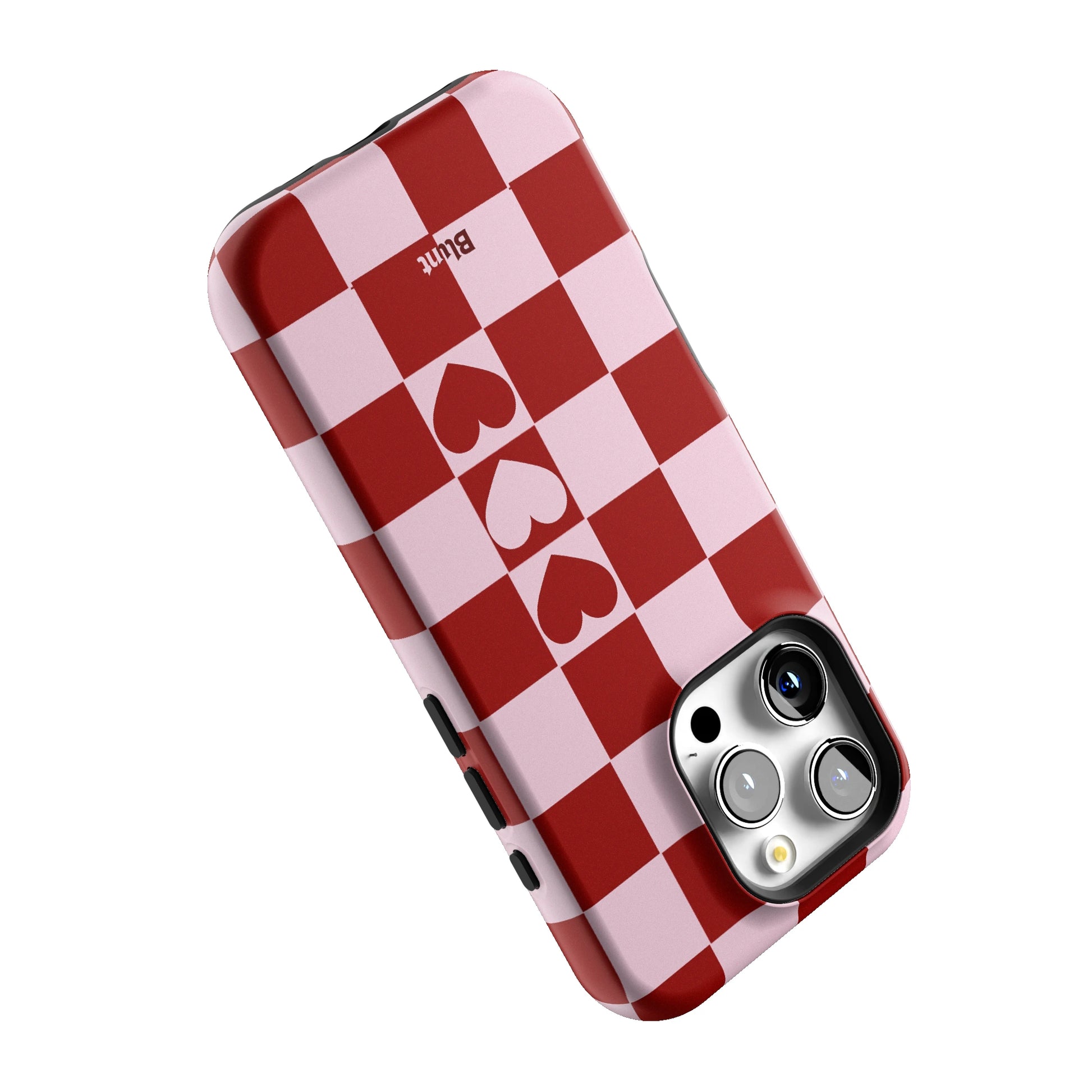 Checker Love iPhone Case gallery - Iphone_16_Pro_5