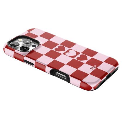 Checker Love iPhone Case gallery - Iphone_16_Pro_Max_2
