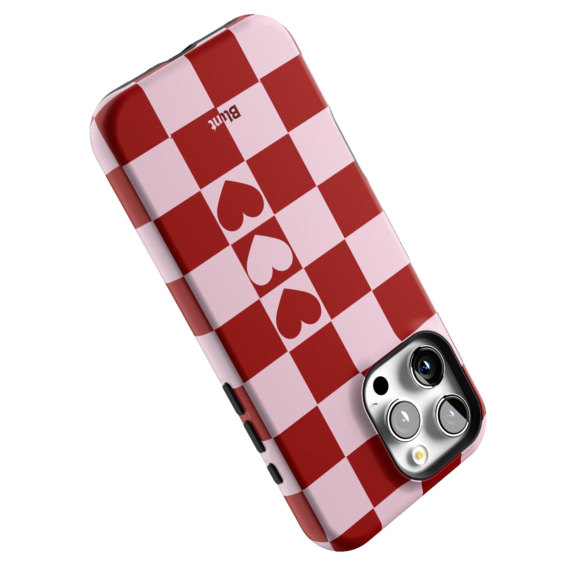 Checker Love iPhone Case gallery - Iphone_16_Pro_Max_5