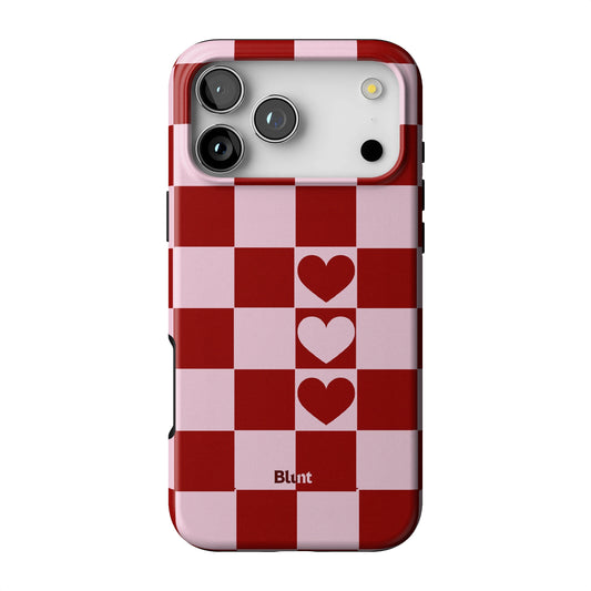 Checker Love iPhone Case gallery - Iphone_17_Pro_Max_1