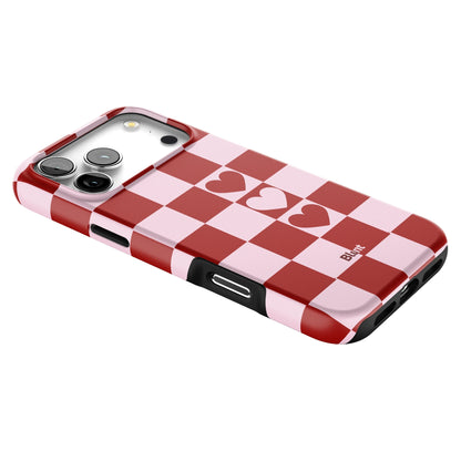 Checker Love iPhone Case gallery - Iphone_17_Pro_Max_2