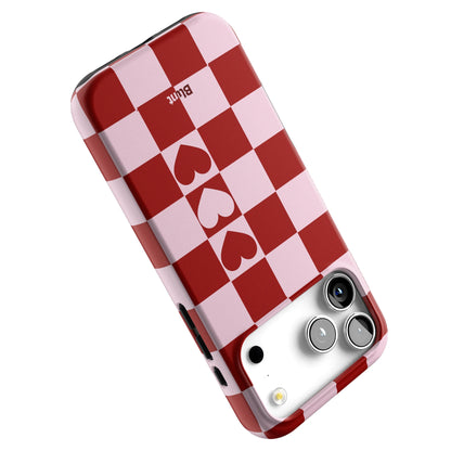 Checker Love iPhone Case gallery - Iphone_17_Pro_Max_5