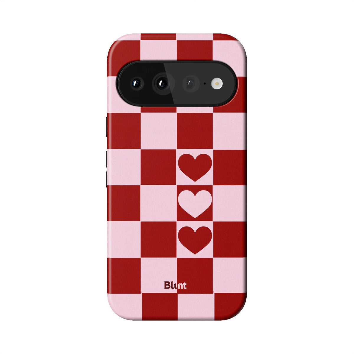 Checker Love Pixel Case - Blunt Cases