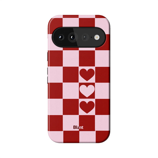 Checker Love Pixel Case - Blunt Cases