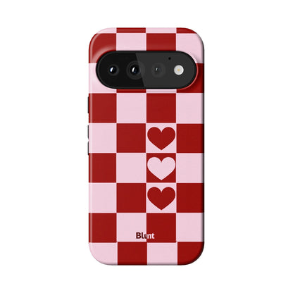 Checker Love Pixel Case - Blunt Cases