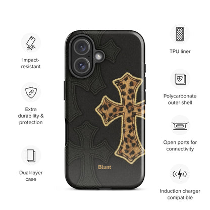 Cheetah Cross iPhone Case - Blunt Cases