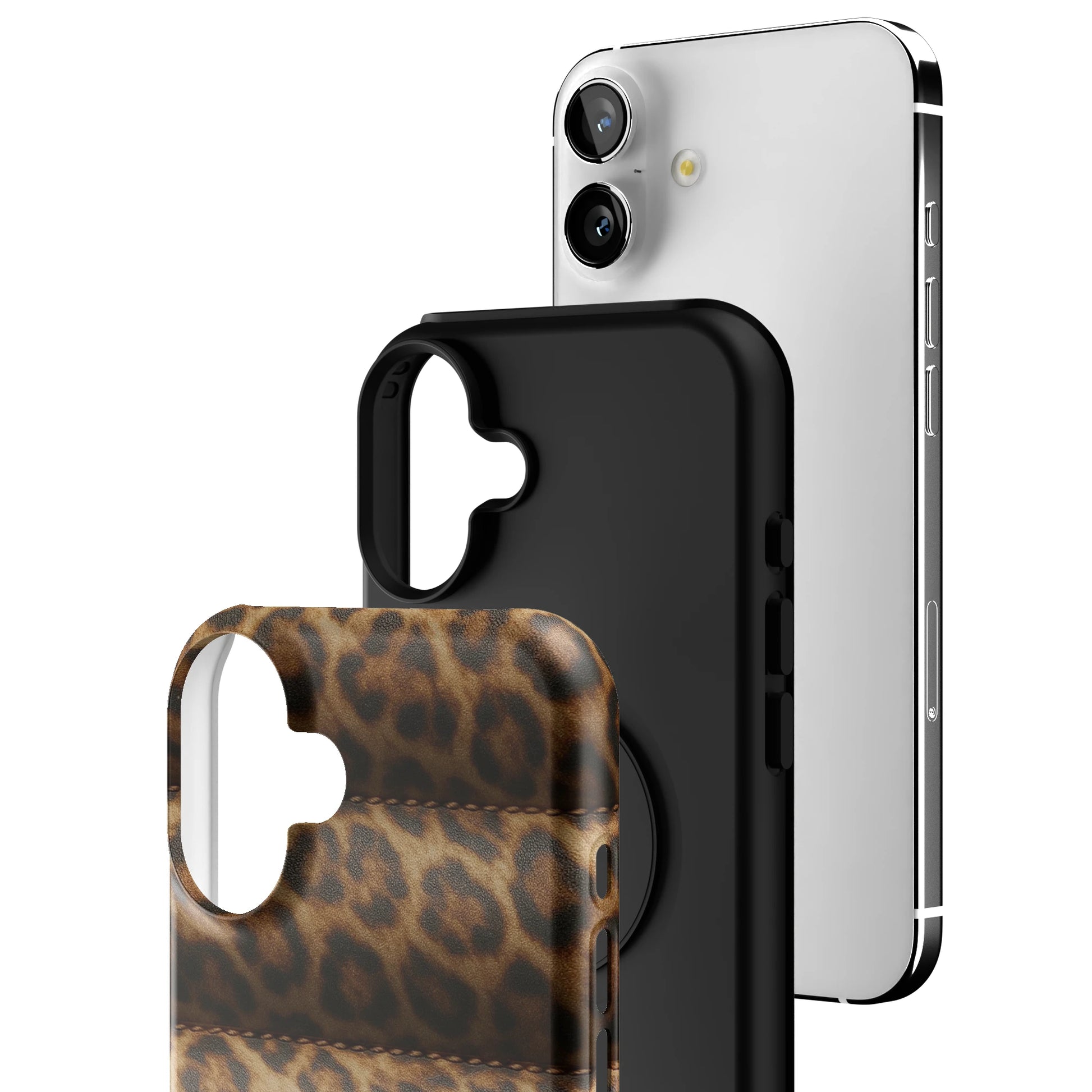 Cheetah Puffer iPhone Case gallery - Iphone_16_Mini_Air_Plus_3