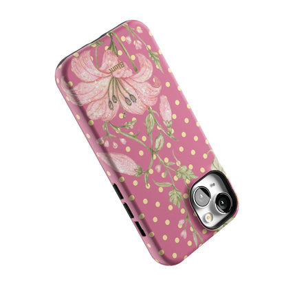 Cherry Blossom Dot iPhone Case gallery - Iphone_14_Iphone_5