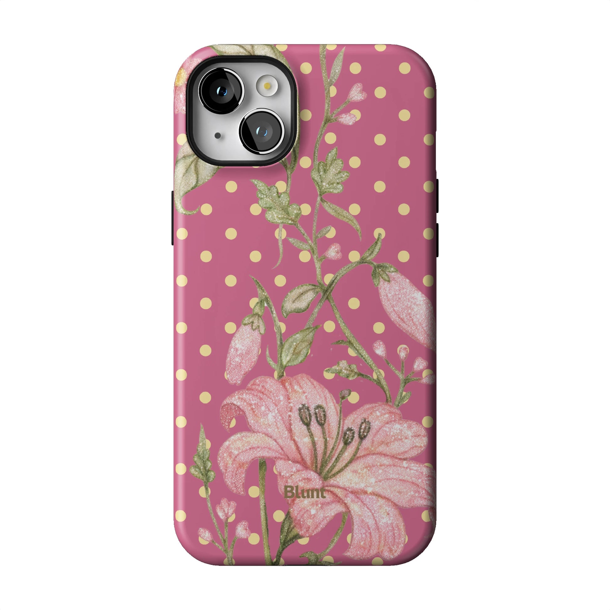 Cherry Blossom Dot iPhone Case gallery - Iphone_14_Mini_Air_Plus_1