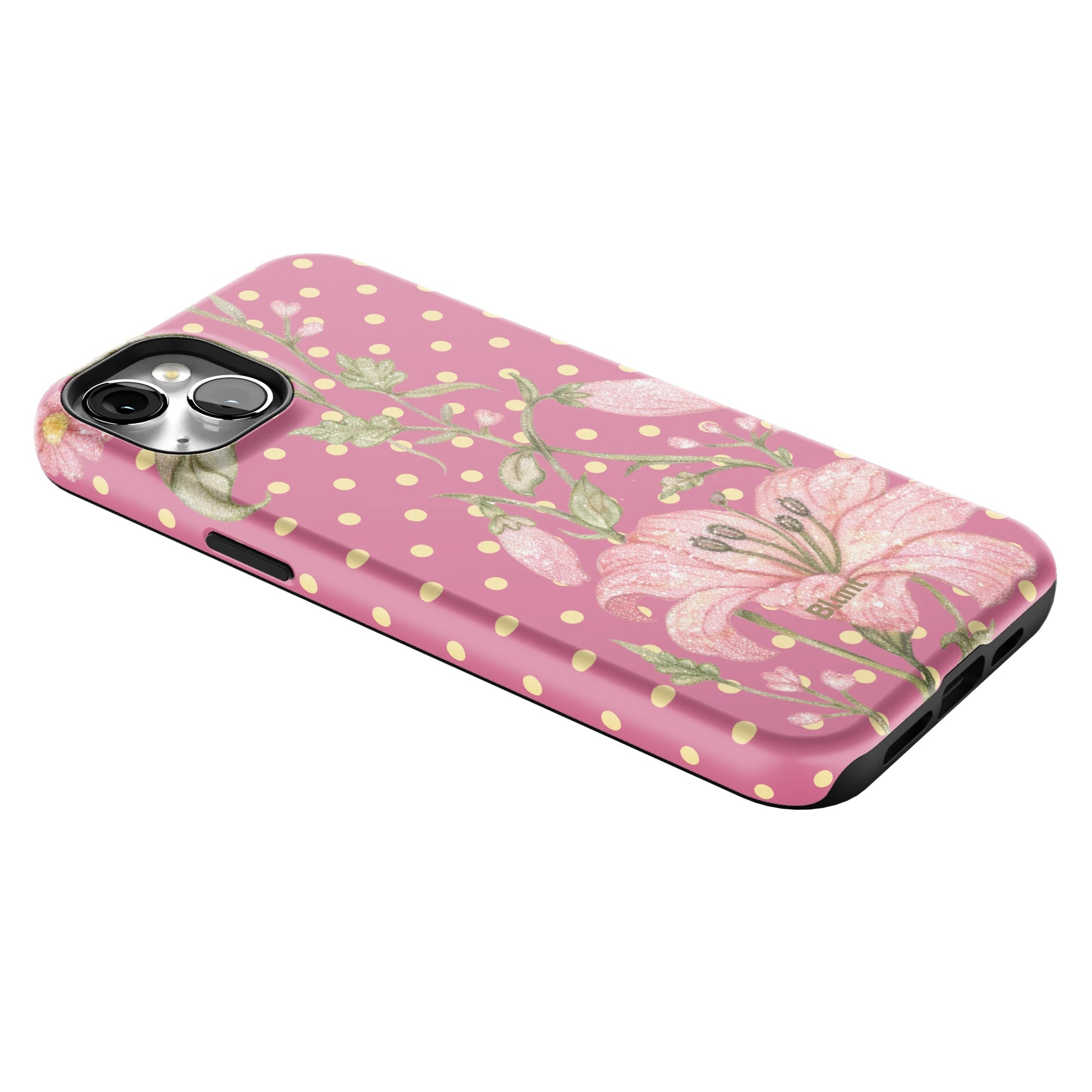 Cherry Blossom Dot iPhone Case gallery - Iphone_14_Mini_Air_Plus_2
