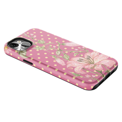 Cherry Blossom Dot iPhone Case gallery - Iphone_14_Mini_Air_Plus_2