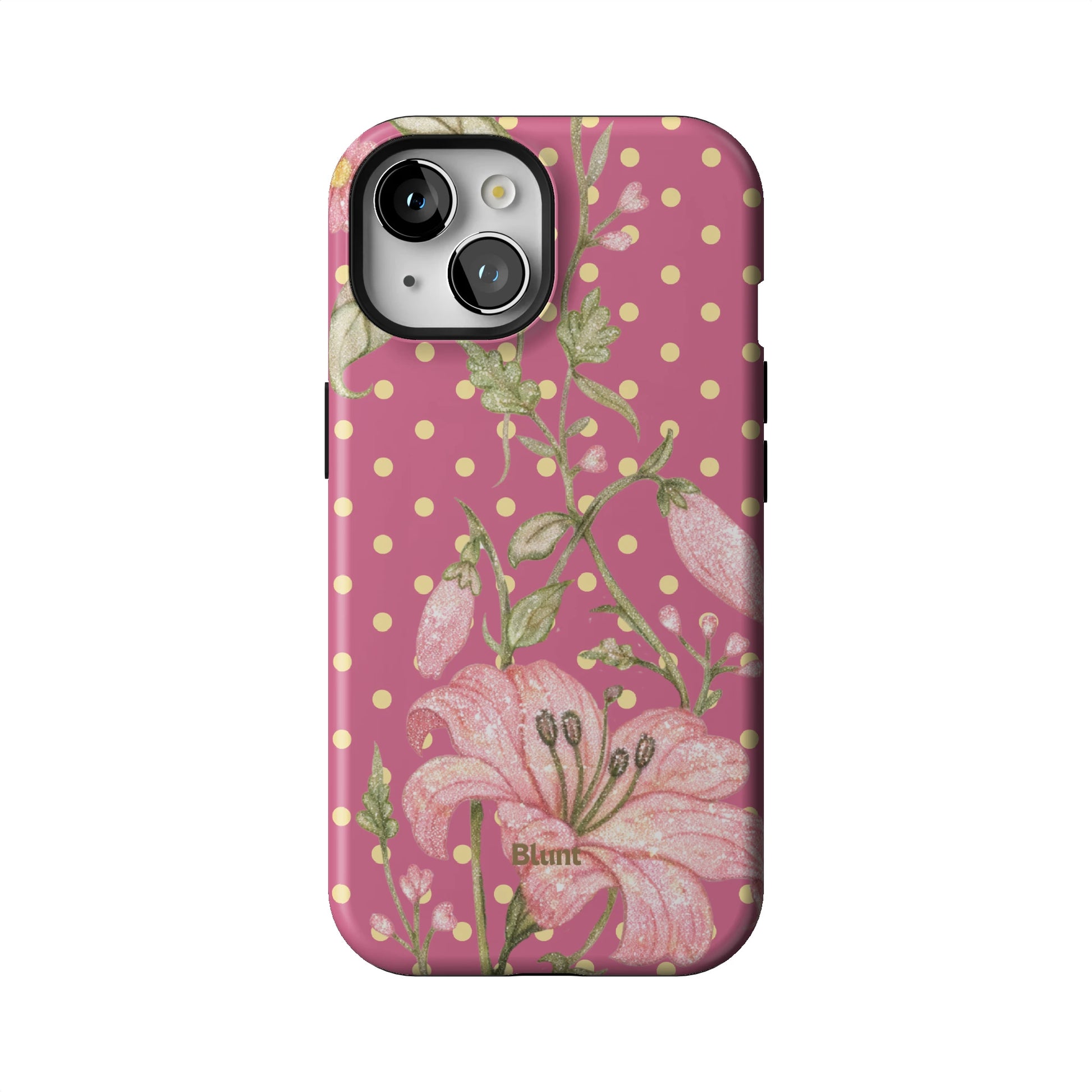 Cherry Blossom Dot iPhone Case gallery - Iphone_15_Iphone_1
