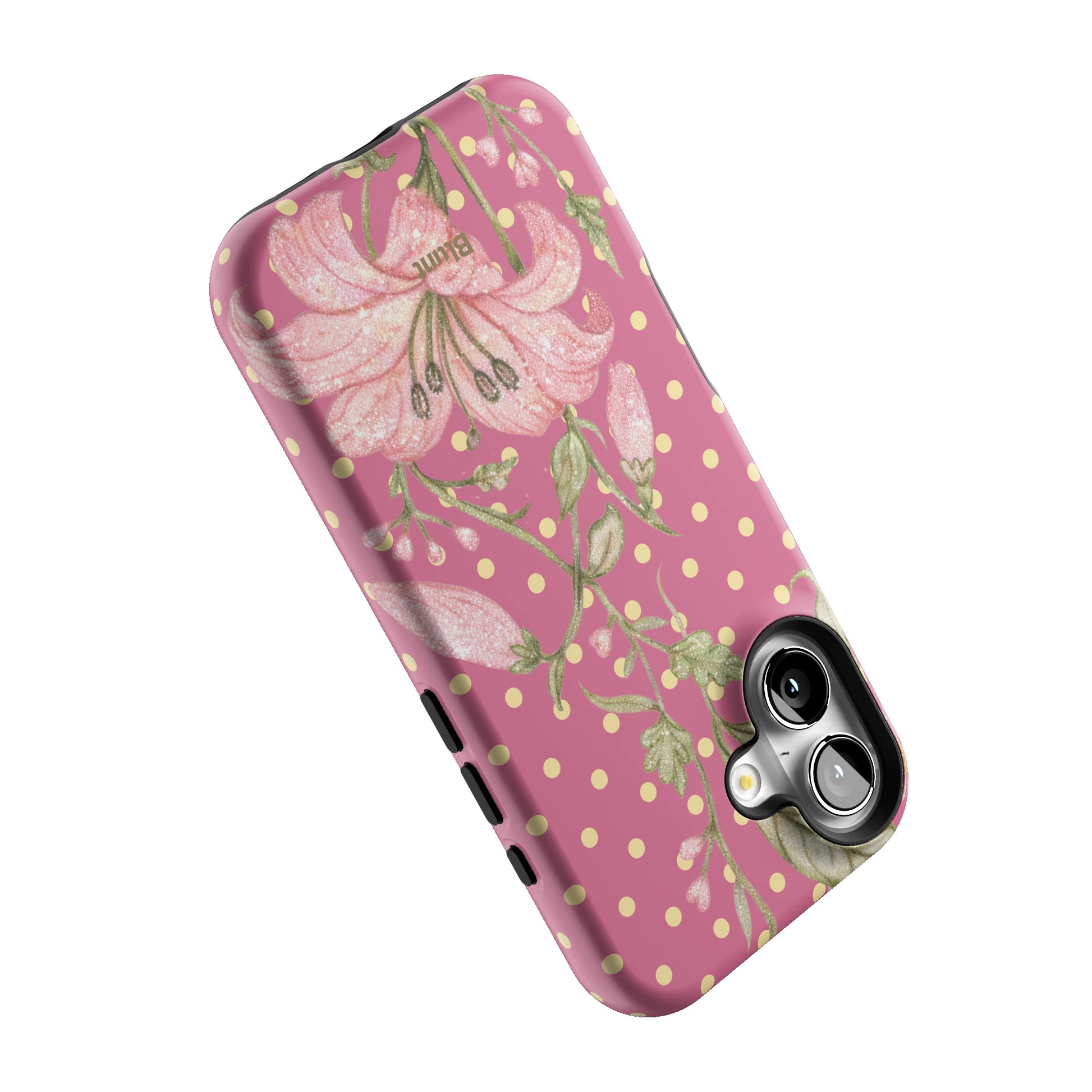 Cherry Blossom Dot iPhone Case gallery - Iphone_16_Iphone_5