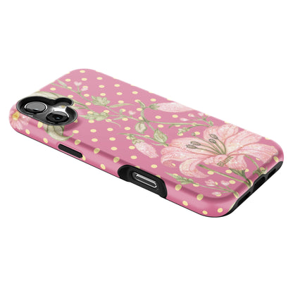 Cherry Blossom Dot iPhone Case gallery - Iphone_16_Mini_Air_Plus_2