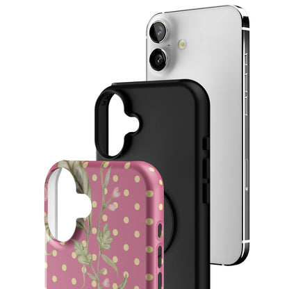 Cherry Blossom Dot iPhone Case gallery - Iphone_16_Mini_Air_Plus_3