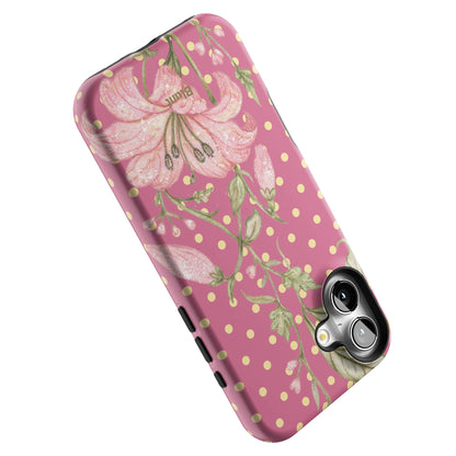 Cherry Blossom Dot iPhone Case gallery - Iphone_16_Mini_Air_Plus_5