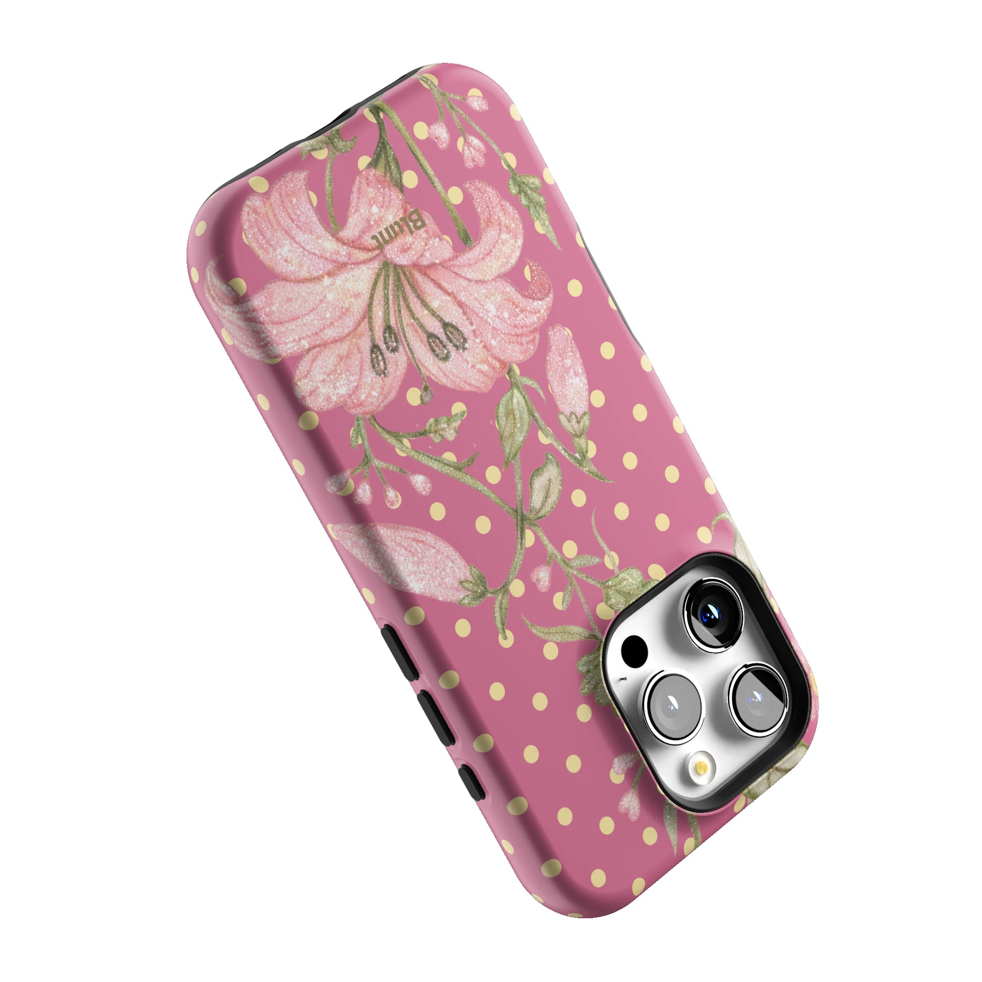 Cherry Blossom Dot iPhone Case gallery - Iphone_16_Pro_5