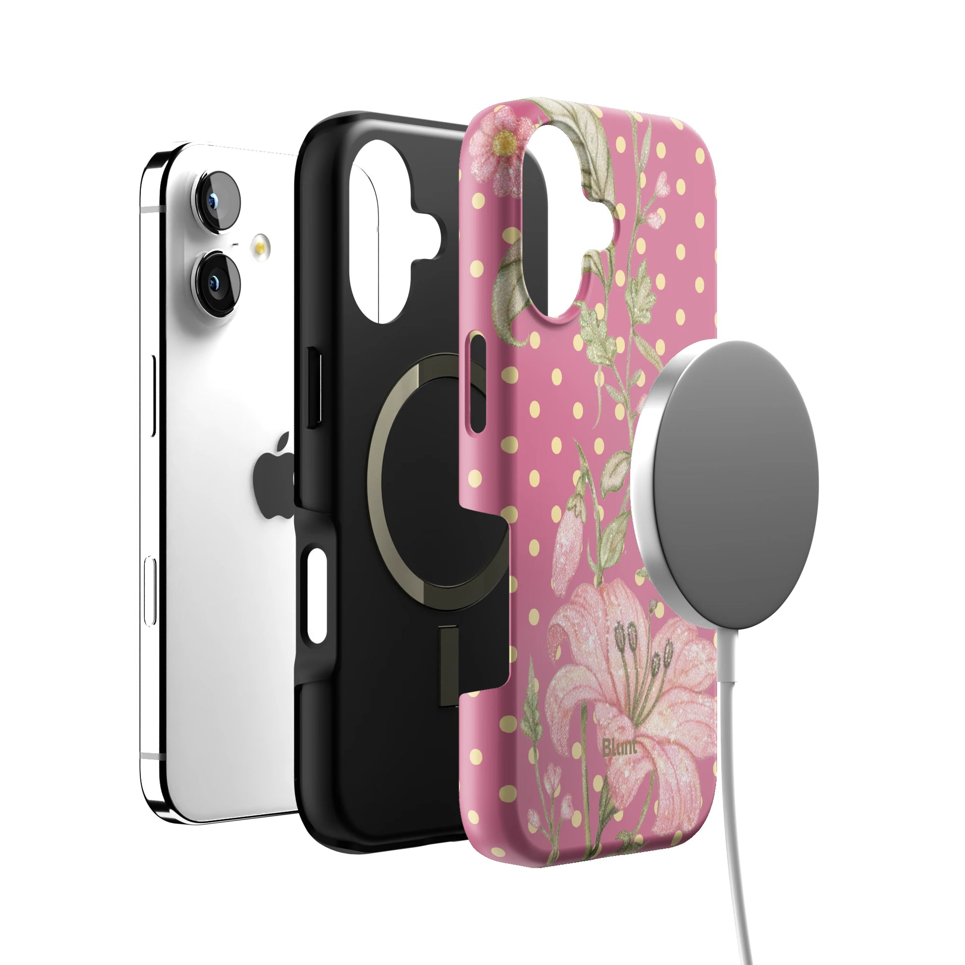Cherry Blossom Dot iPhone Case gallery - Iphone_17_Iphone_4