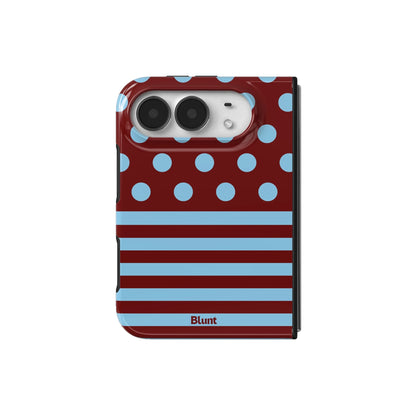 cherry-blue-iphone-case iPhone 18 Duo case, view 2