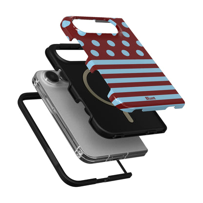 cherry-blue-iphone-case iPhone 18 Duo case, view 6