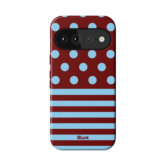 Cherry Blue Pixel Case - Blunt Cases